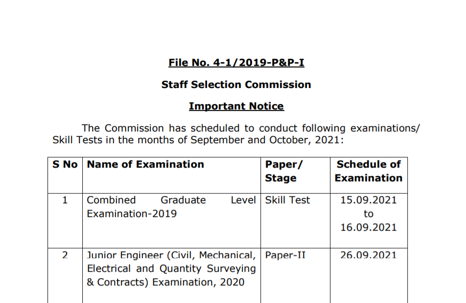 ssc examination schedule 2021.png